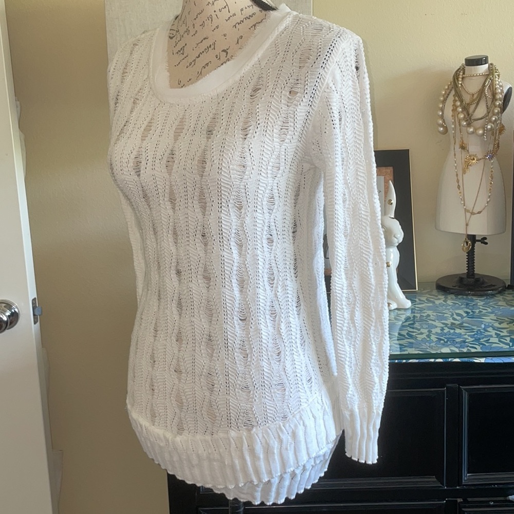 mark. Open Weave Sweater - Picture 10 of 10